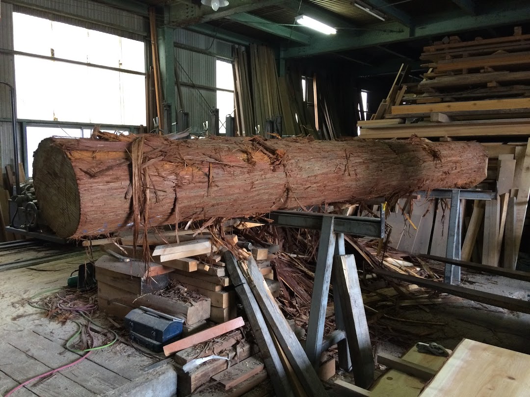 ひのきまな板の原木