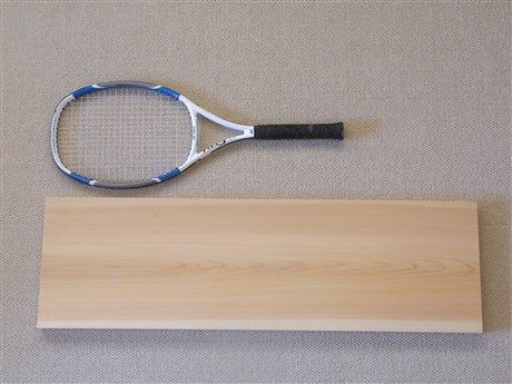 そば打ちにも使える大型サイズのまな板です。