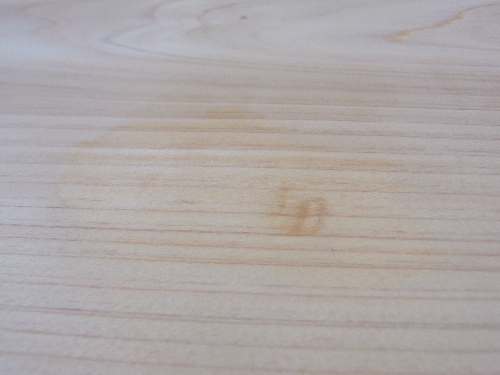 ひのきまな板のお手入れにも使える手法です