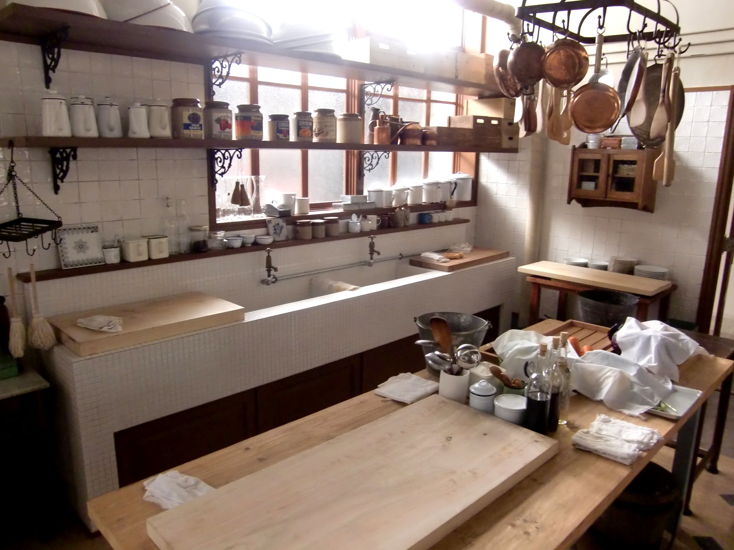 厨房シーンでのまな板